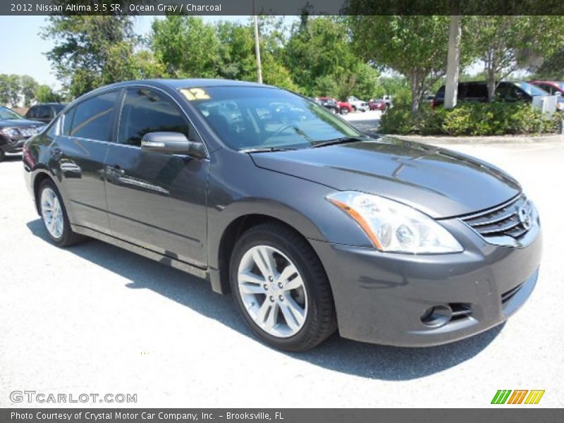 Ocean Gray / Charcoal 2012 Nissan Altima 3.5 SR