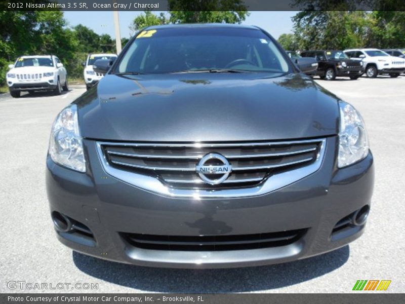 Ocean Gray / Charcoal 2012 Nissan Altima 3.5 SR