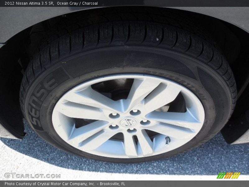 Ocean Gray / Charcoal 2012 Nissan Altima 3.5 SR