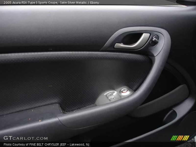 Satin Silver Metallic / Ebony 2005 Acura RSX Type S Sports Coupe