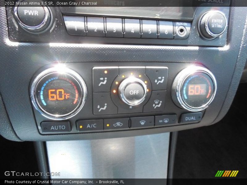 Ocean Gray / Charcoal 2012 Nissan Altima 3.5 SR