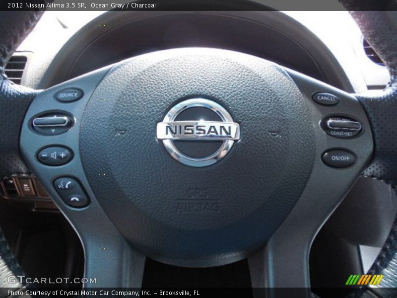 Ocean Gray / Charcoal 2012 Nissan Altima 3.5 SR