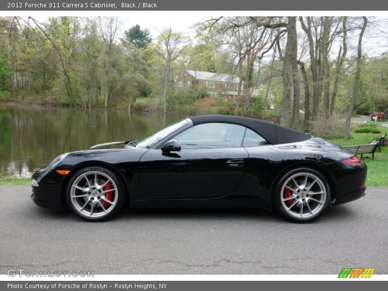  2012 911 Carrera S Cabriolet Black