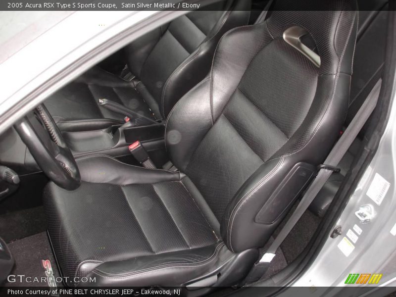Satin Silver Metallic / Ebony 2005 Acura RSX Type S Sports Coupe