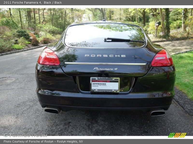 Black / Black 2011 Porsche Panamera 4