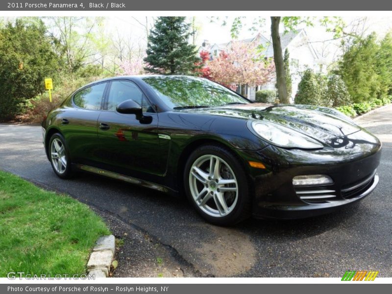 Black / Black 2011 Porsche Panamera 4