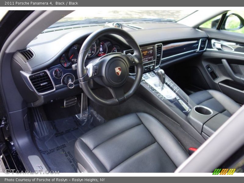  2011 Panamera 4 Black Interior