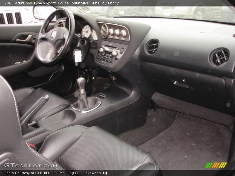 Satin Silver Metallic / Ebony 2005 Acura RSX Type S Sports Coupe