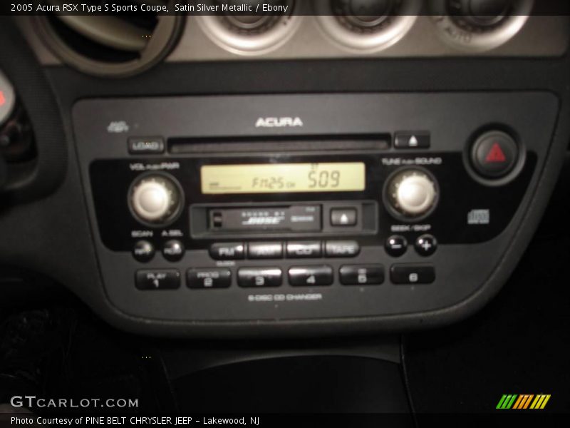 Satin Silver Metallic / Ebony 2005 Acura RSX Type S Sports Coupe