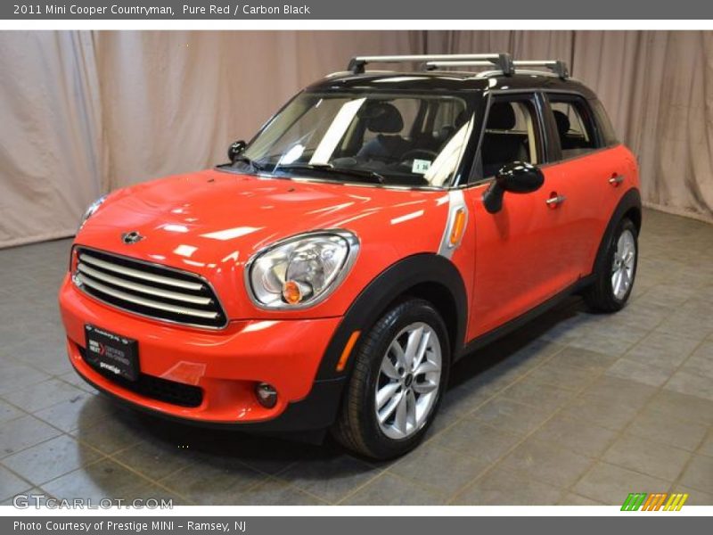 Pure Red / Carbon Black 2011 Mini Cooper Countryman
