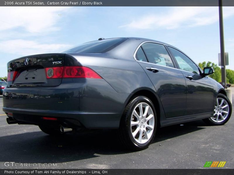 Carbon Gray Pearl / Ebony Black 2006 Acura TSX Sedan