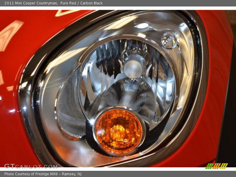 Pure Red / Carbon Black 2011 Mini Cooper Countryman