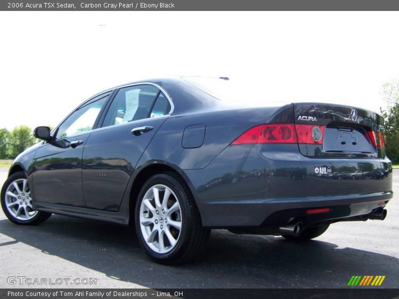 Carbon Gray Pearl / Ebony Black 2006 Acura TSX Sedan