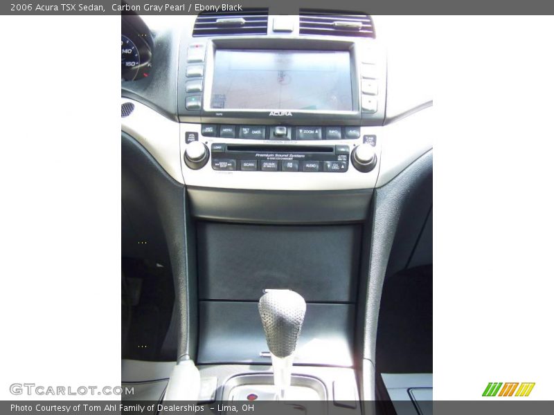 Carbon Gray Pearl / Ebony Black 2006 Acura TSX Sedan