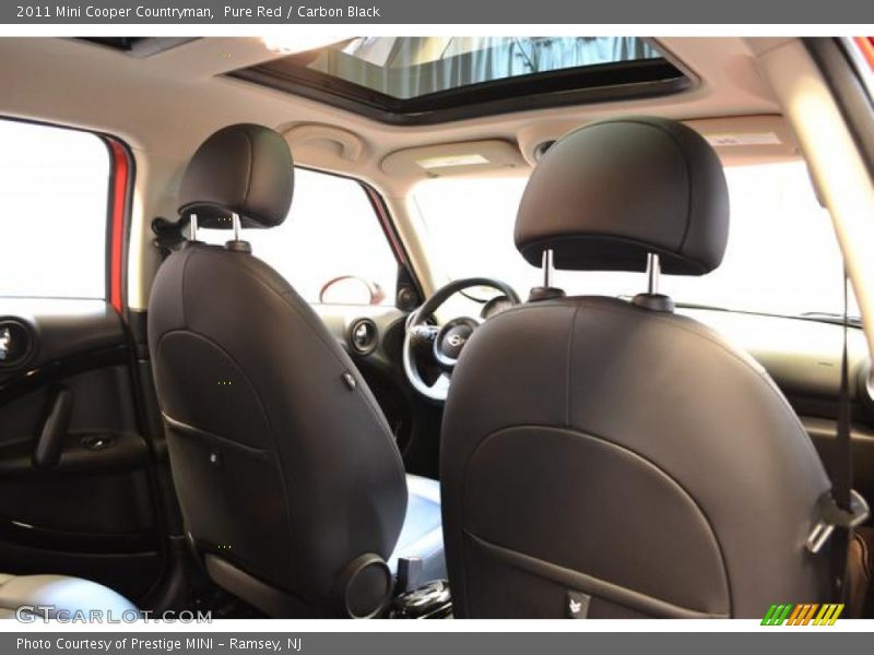 Pure Red / Carbon Black 2011 Mini Cooper Countryman