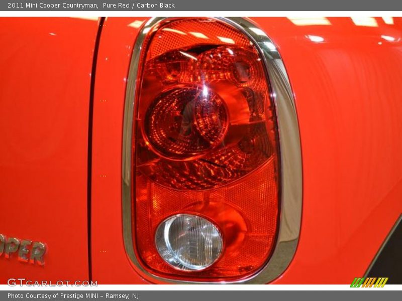 Pure Red / Carbon Black 2011 Mini Cooper Countryman