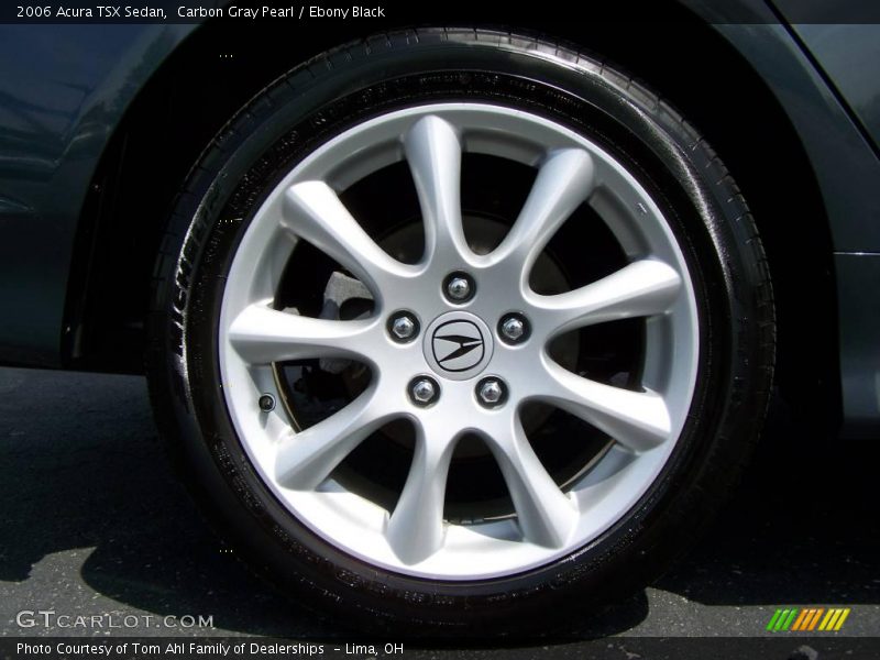 Carbon Gray Pearl / Ebony Black 2006 Acura TSX Sedan