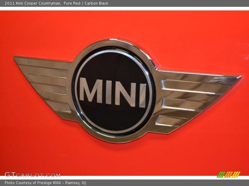 Pure Red / Carbon Black 2011 Mini Cooper Countryman