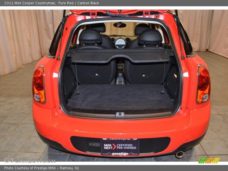 Pure Red / Carbon Black 2011 Mini Cooper Countryman
