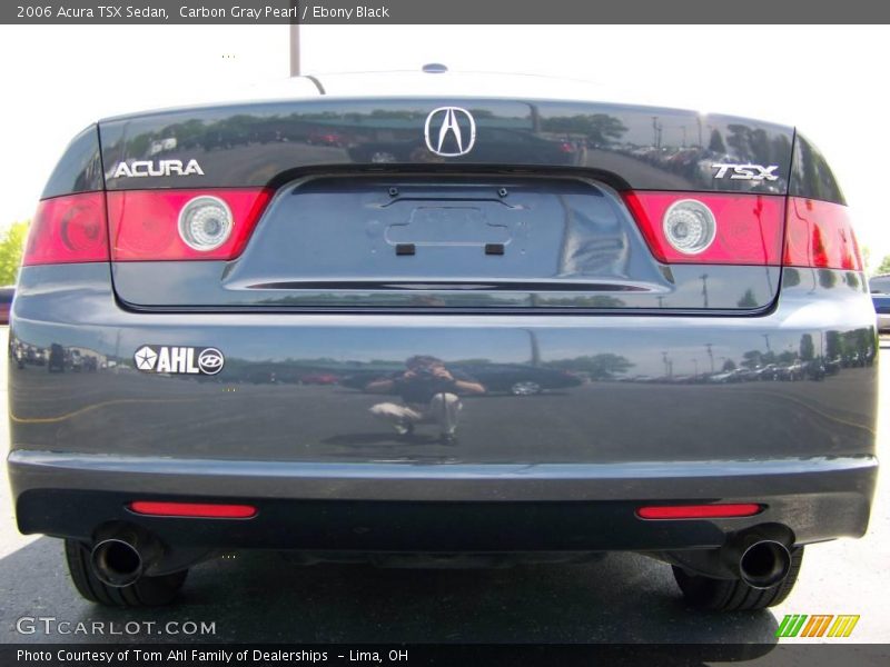 Carbon Gray Pearl / Ebony Black 2006 Acura TSX Sedan