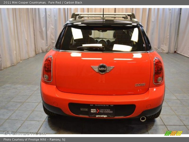 Pure Red / Carbon Black 2011 Mini Cooper Countryman