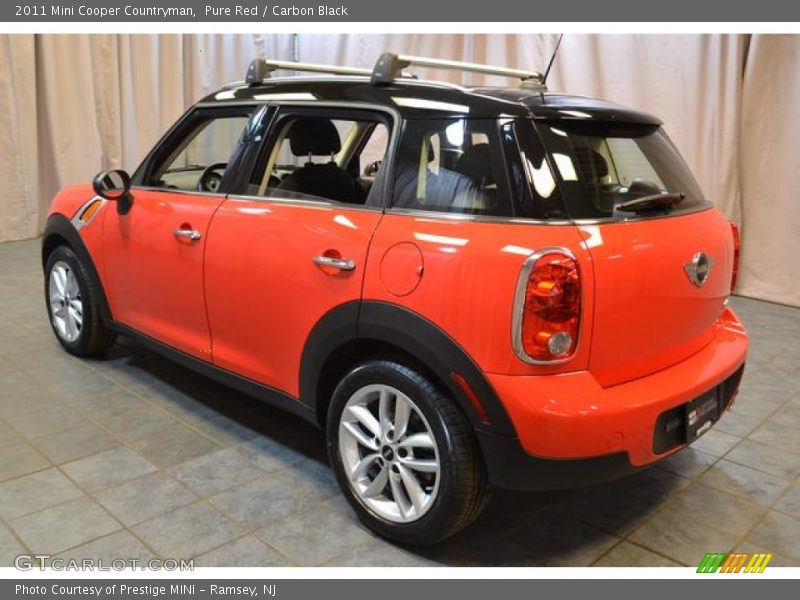 Pure Red / Carbon Black 2011 Mini Cooper Countryman