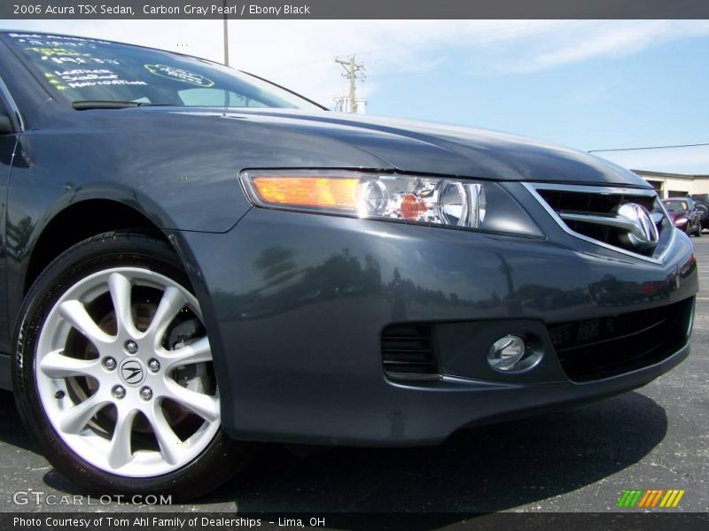 Carbon Gray Pearl / Ebony Black 2006 Acura TSX Sedan
