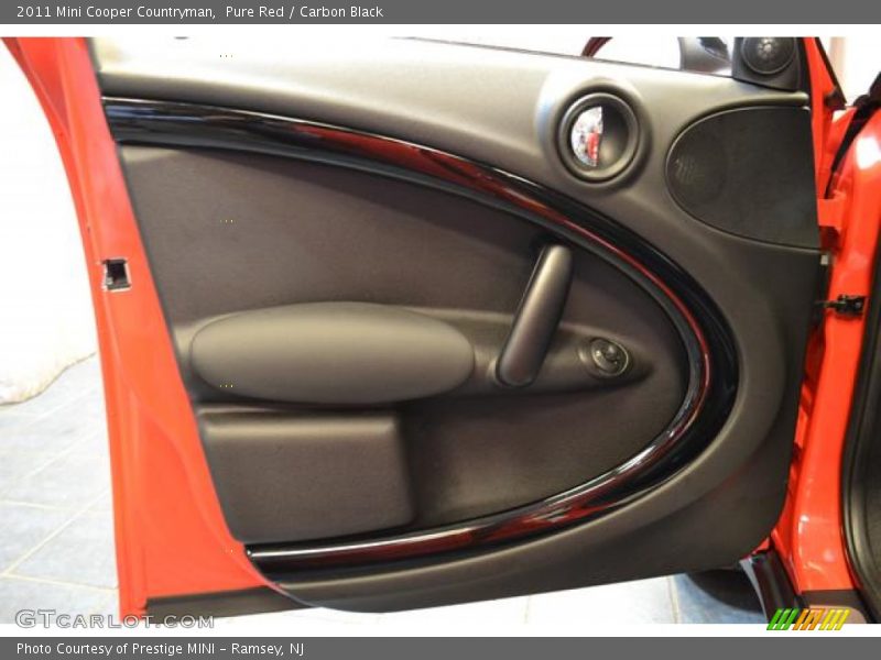 Pure Red / Carbon Black 2011 Mini Cooper Countryman