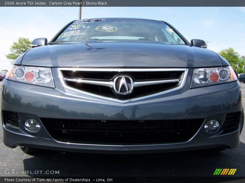 Carbon Gray Pearl / Ebony Black 2006 Acura TSX Sedan
