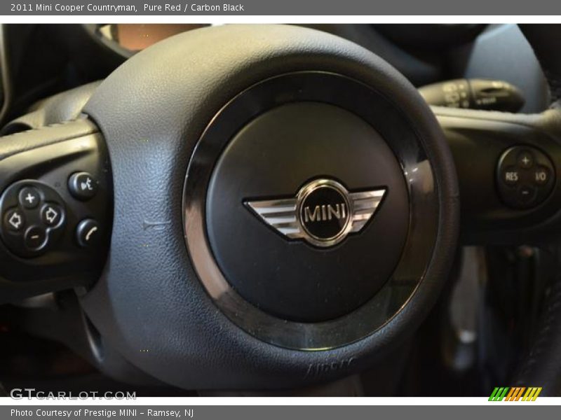 Pure Red / Carbon Black 2011 Mini Cooper Countryman