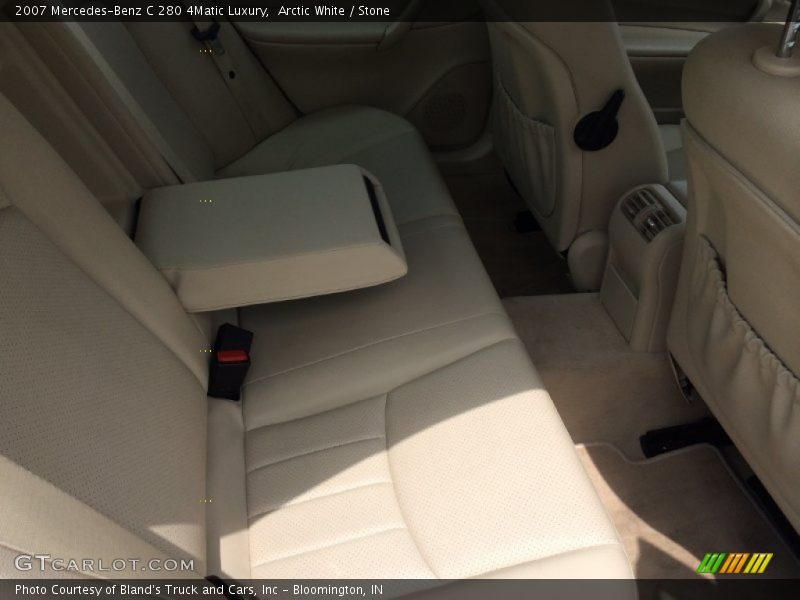 Arctic White / Stone 2007 Mercedes-Benz C 280 4Matic Luxury