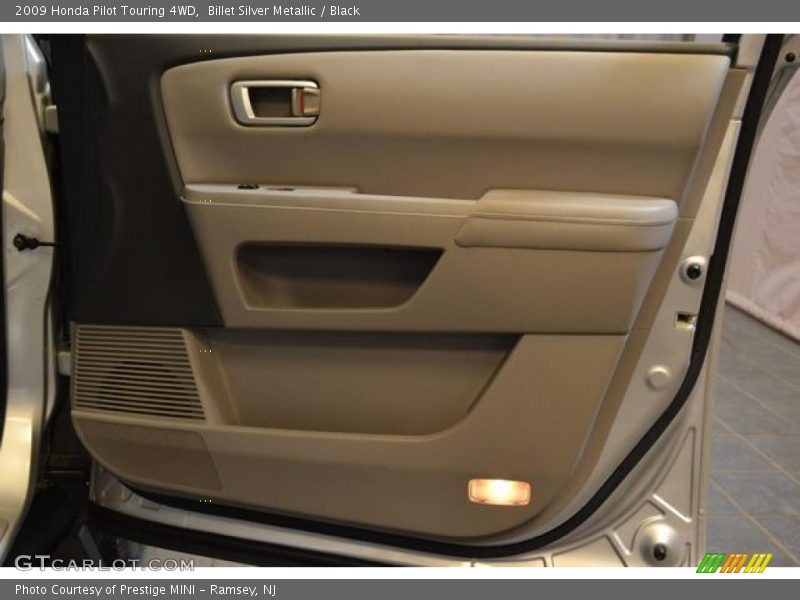 Billet Silver Metallic / Black 2009 Honda Pilot Touring 4WD