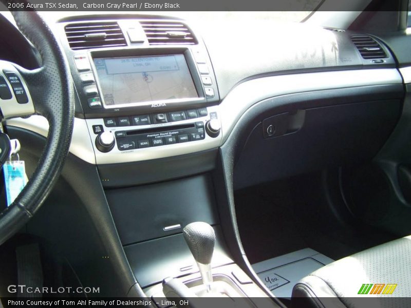 Carbon Gray Pearl / Ebony Black 2006 Acura TSX Sedan