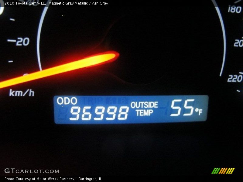Magnetic Gray Metallic / Ash Gray 2010 Toyota Camry LE