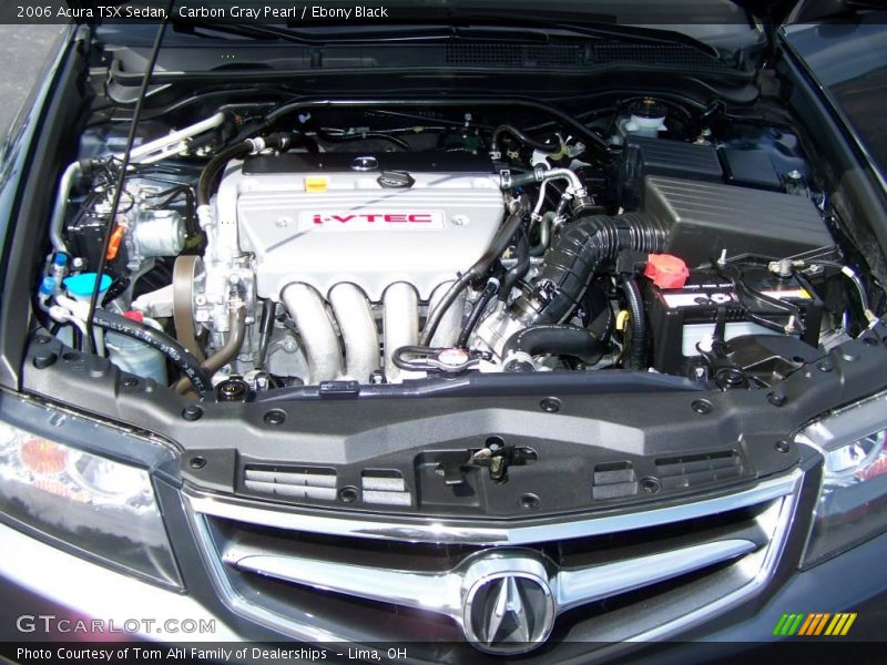 Carbon Gray Pearl / Ebony Black 2006 Acura TSX Sedan