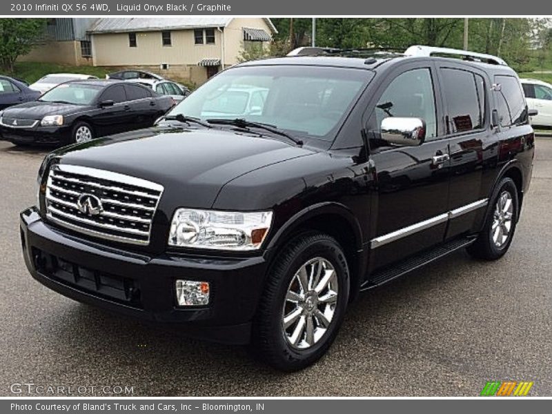 Liquid Onyx Black / Graphite 2010 Infiniti QX 56 4WD