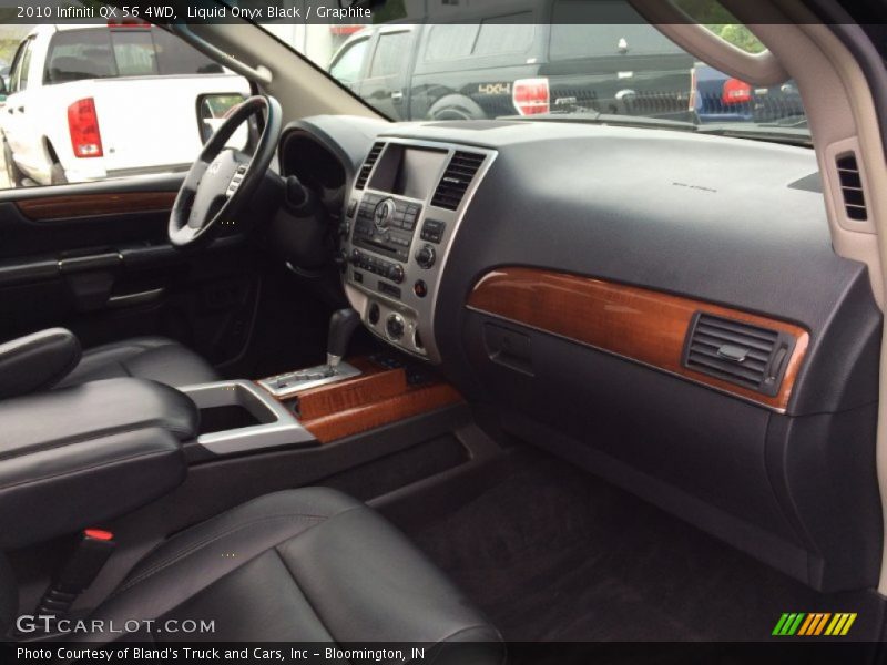 Liquid Onyx Black / Graphite 2010 Infiniti QX 56 4WD