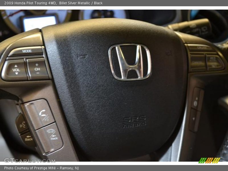 Billet Silver Metallic / Black 2009 Honda Pilot Touring 4WD