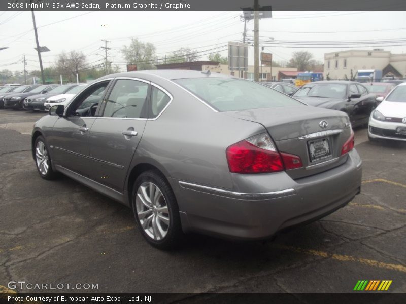 Platinum Graphite / Graphite 2008 Infiniti M 35x AWD Sedan