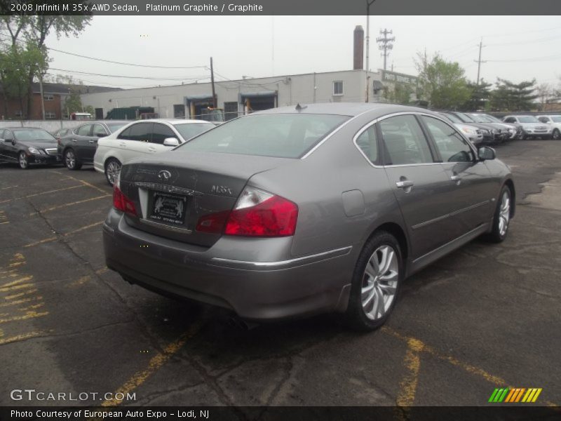 Platinum Graphite / Graphite 2008 Infiniti M 35x AWD Sedan