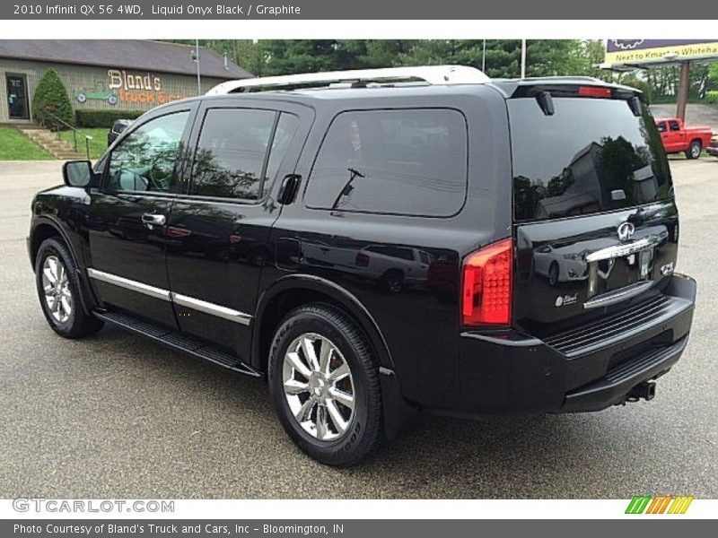Liquid Onyx Black / Graphite 2010 Infiniti QX 56 4WD