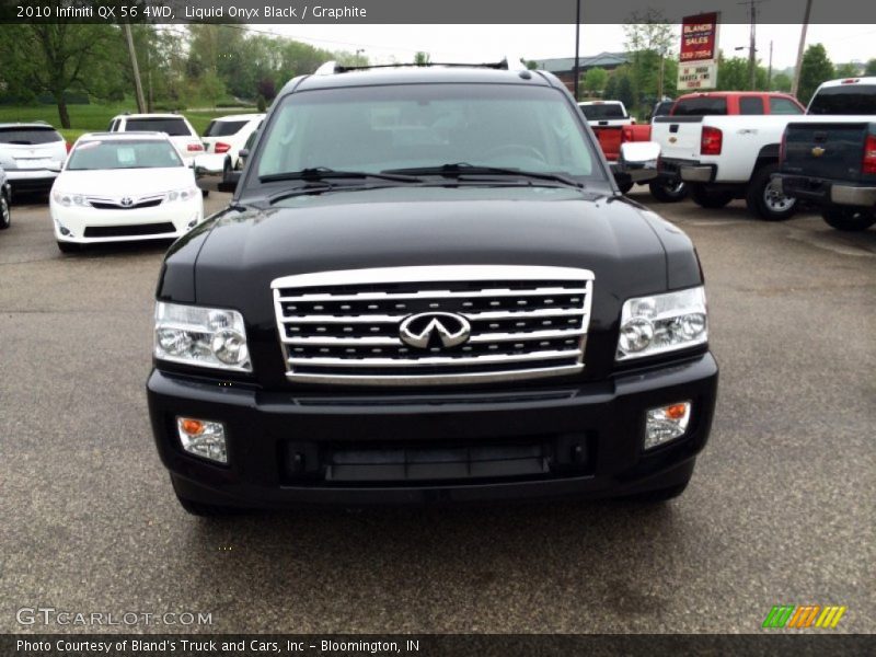 Liquid Onyx Black / Graphite 2010 Infiniti QX 56 4WD