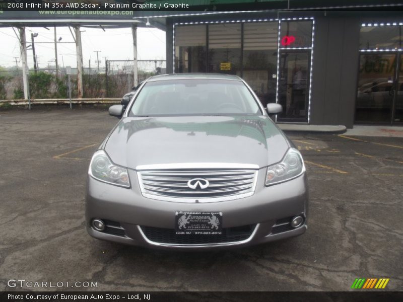 Platinum Graphite / Graphite 2008 Infiniti M 35x AWD Sedan