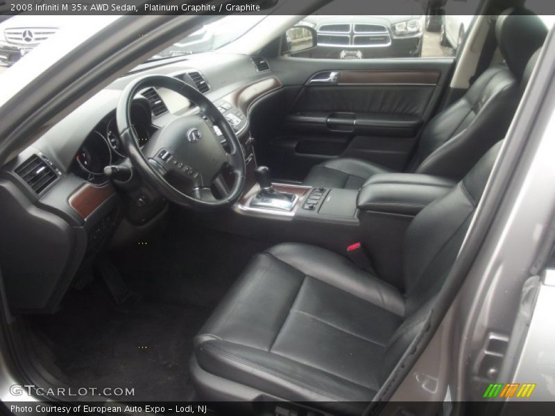 Platinum Graphite / Graphite 2008 Infiniti M 35x AWD Sedan
