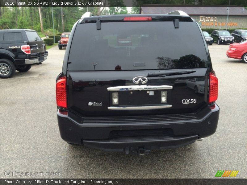 Liquid Onyx Black / Graphite 2010 Infiniti QX 56 4WD