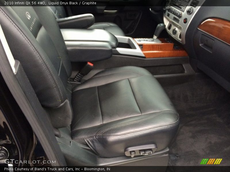 Liquid Onyx Black / Graphite 2010 Infiniti QX 56 4WD