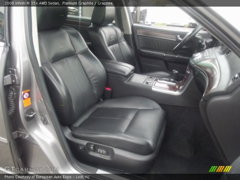 Platinum Graphite / Graphite 2008 Infiniti M 35x AWD Sedan