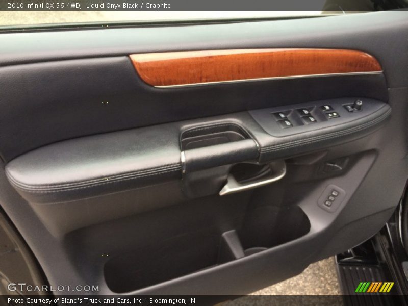 Liquid Onyx Black / Graphite 2010 Infiniti QX 56 4WD