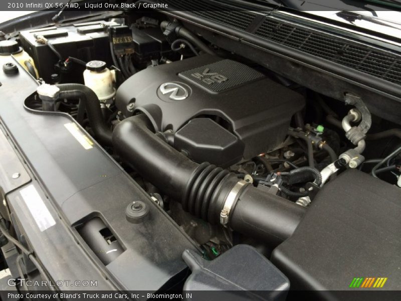 Liquid Onyx Black / Graphite 2010 Infiniti QX 56 4WD