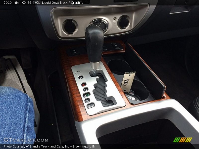 Liquid Onyx Black / Graphite 2010 Infiniti QX 56 4WD